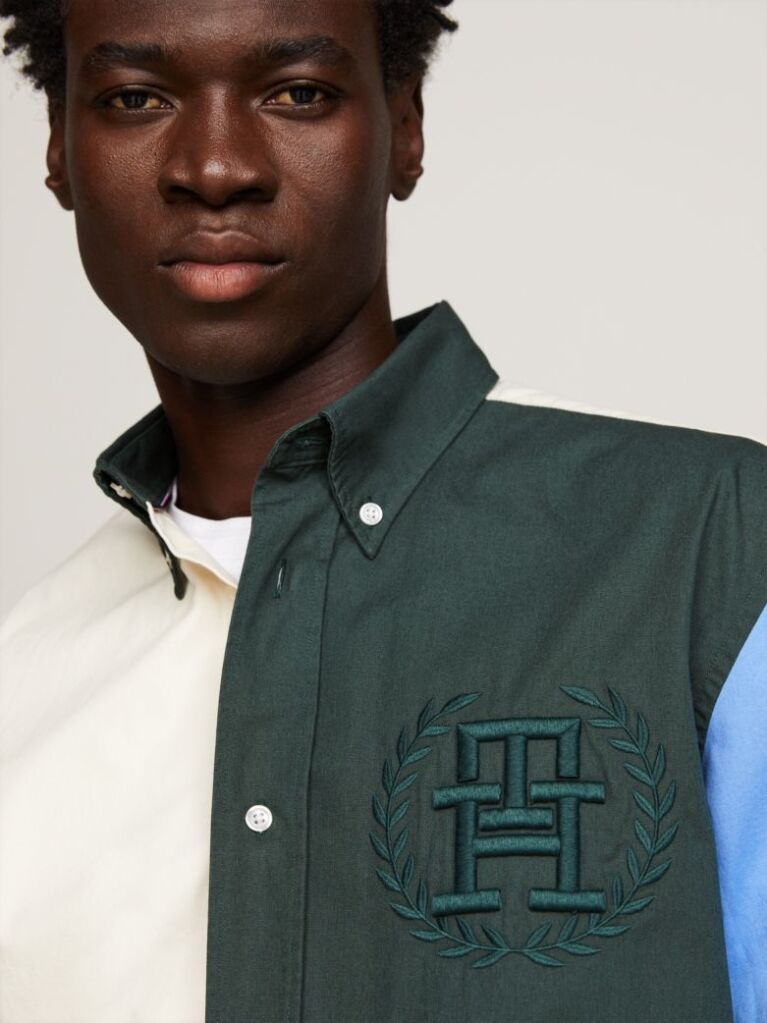 Multi Camasa Regular Cu Logo Archive Crest   Barbati