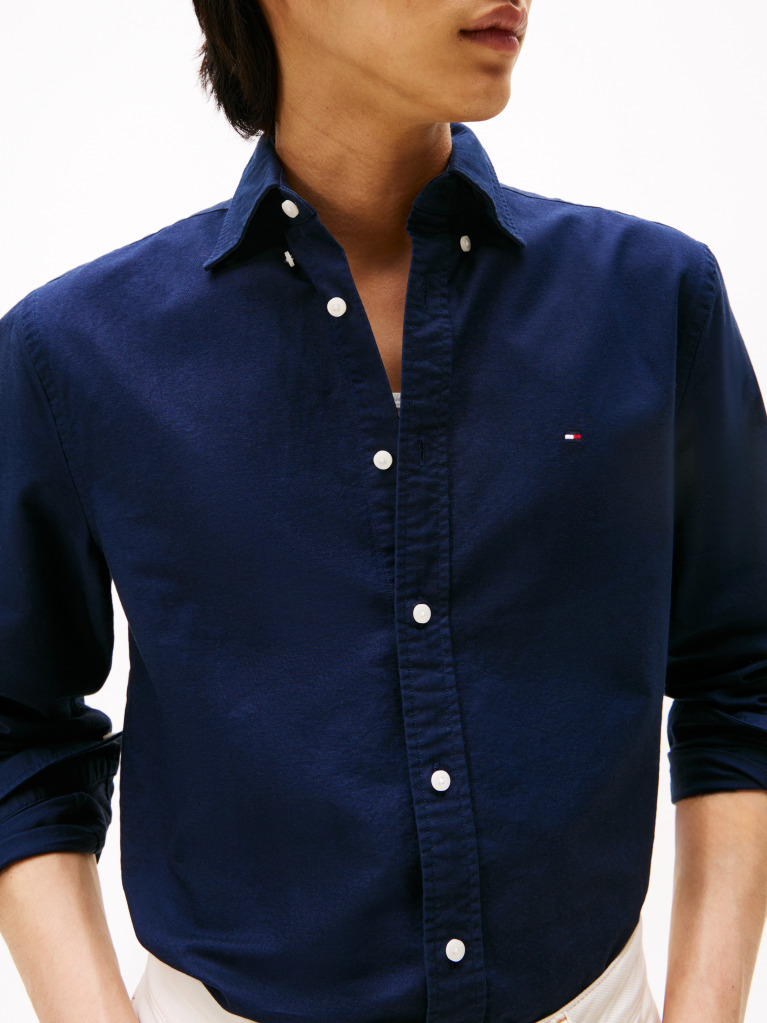 Blue Camasa Oxford Regular Fit Heritage  Barbati