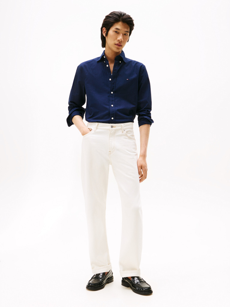 Blue Camasa Oxford Regular Fit Heritage  Barbati