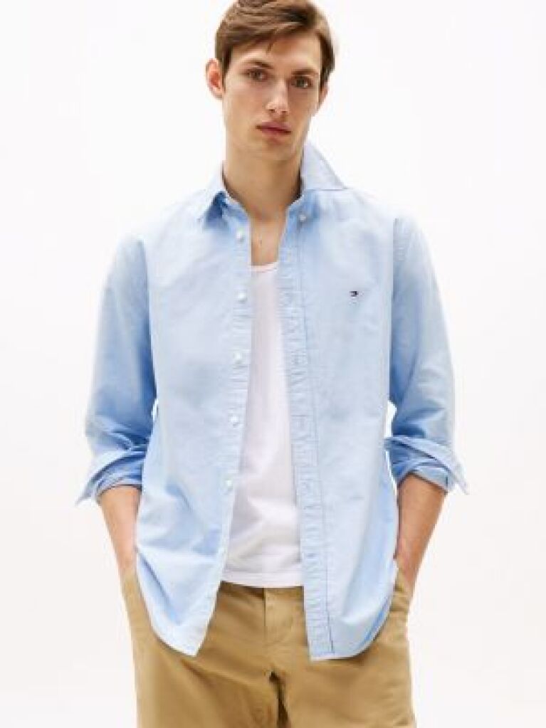 Blue Camasa Oxford Regular Fit Heritage  Barbati