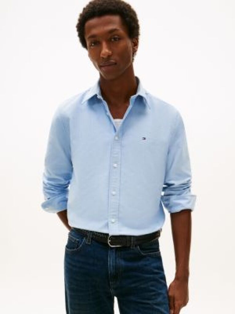 Blue Camasa Oxford Regular Fit Heritage  Barbati