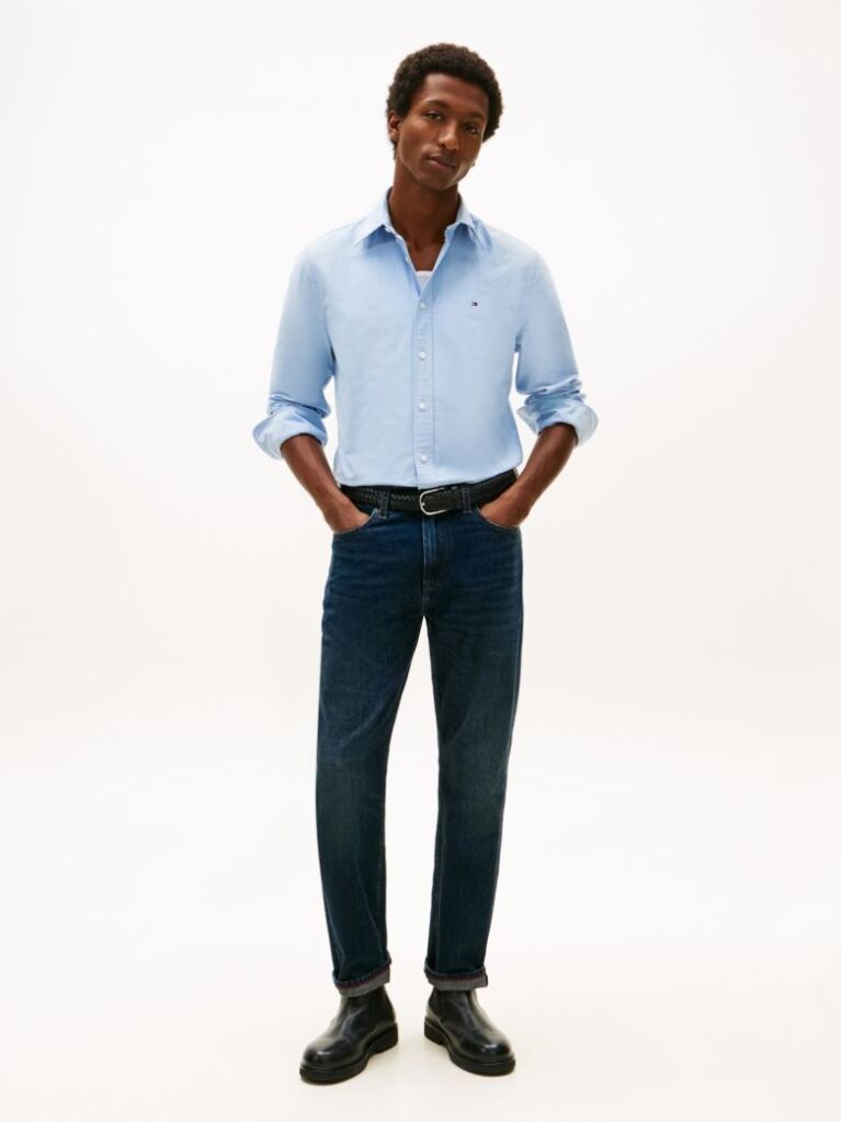 Blue Camasa Oxford Regular Fit Heritage  Barbati