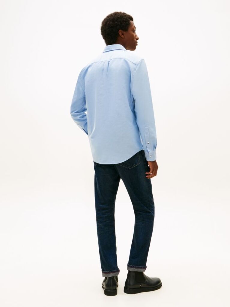 Blue Camasa Oxford Regular Fit Heritage  Barbati