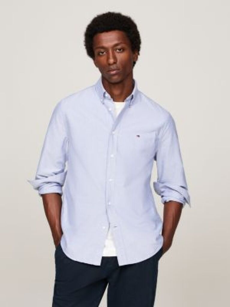 Blue Camasa Oxford Regular Fit Heritage  Barbati
