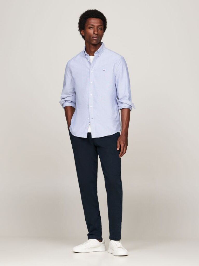 Blue Camasa Oxford Regular Fit Heritage  Barbati