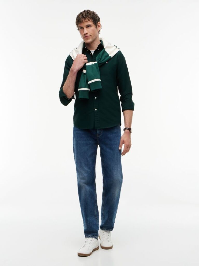 Green Heritage Regular Fit Oxford Shirt  Men