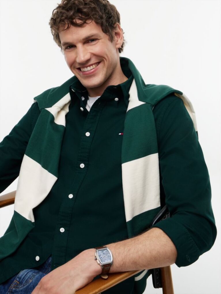 Green Heritage Regular Fit Oxford Shirt  Men