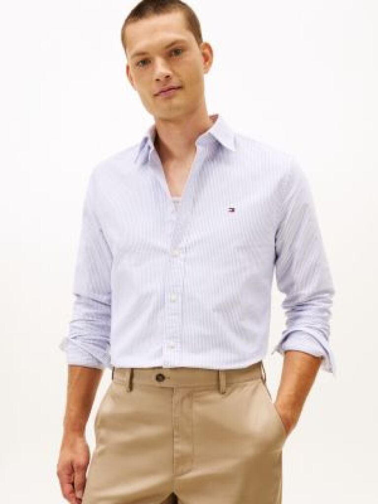 Multi Camasa Oxford Regular Fit Cu Dungi  Barbati