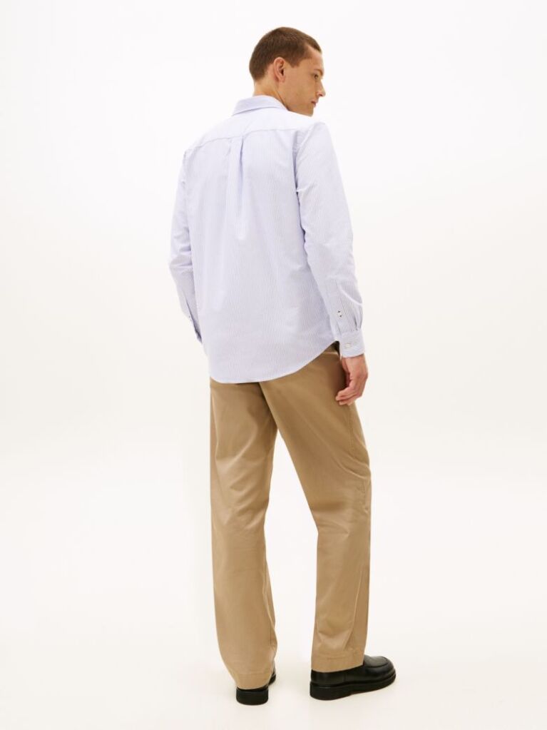 Multi Camasa Oxford Regular Fit Cu Dungi  Barbati