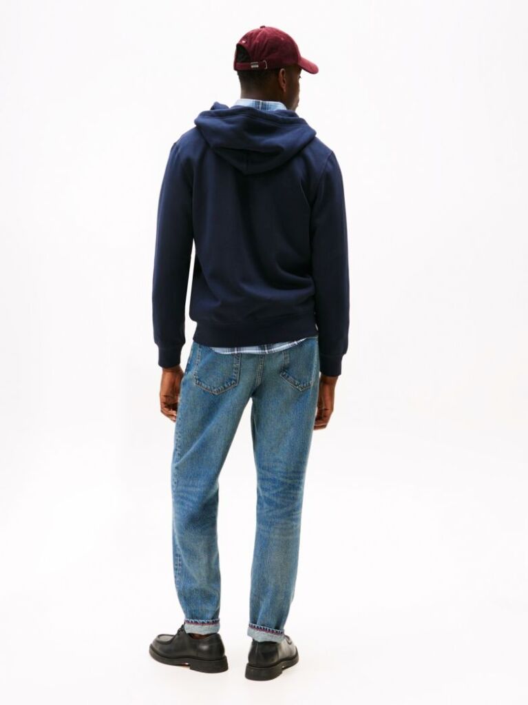 Blue Fleece Zip-Thru Hoody  Men