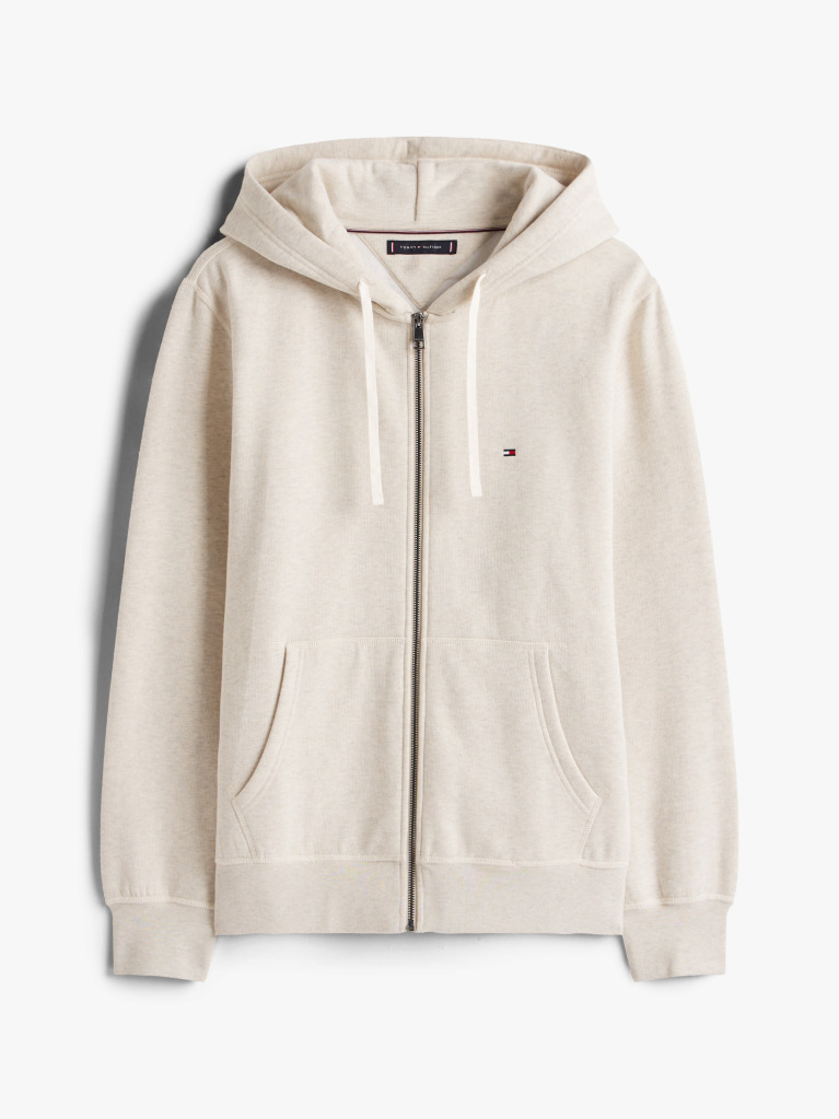 Bej Hanorac Fleece Zip-Thru   Barbati
