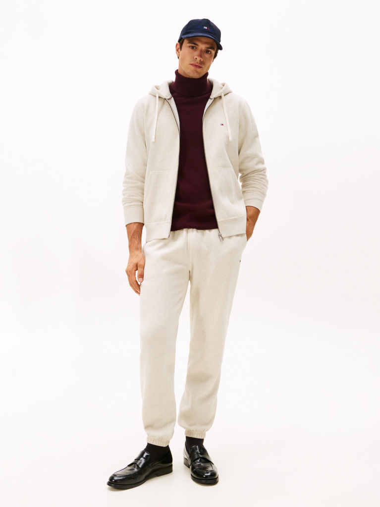 Bej Hanorac Fleece Zip-Thru   Barbati