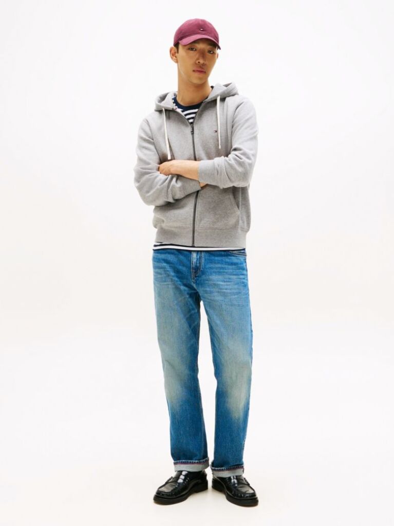 Gri Hanorac Fleece Zip-Thru   Barbati