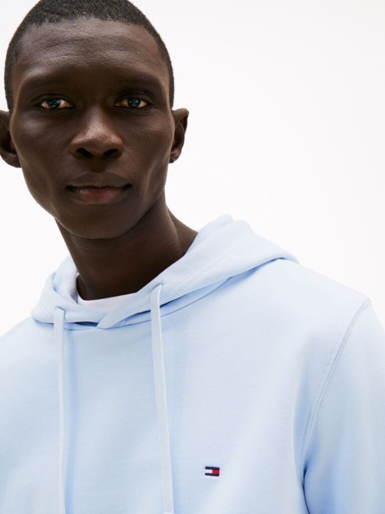 Blue Flag Embroidery Terry Hoody  Men