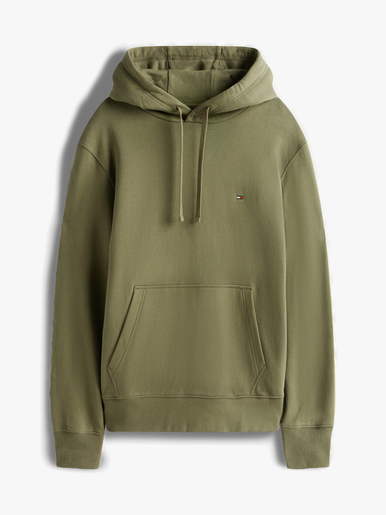 Green Flag Embroidery Terry Hoody  Men