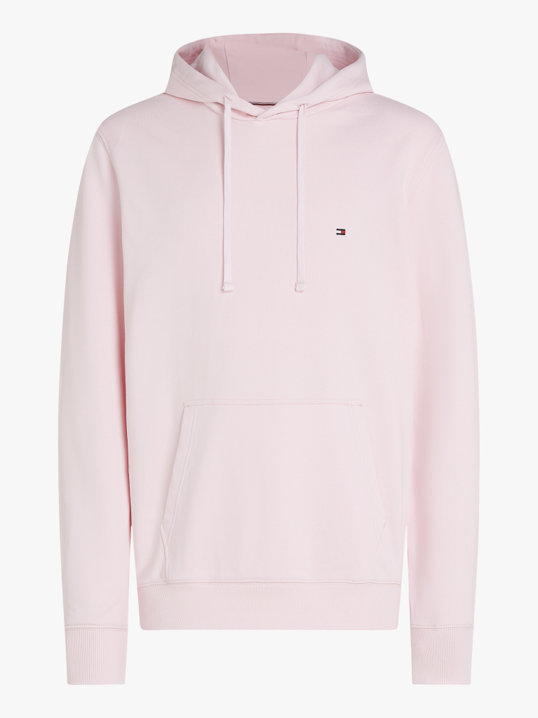 Pink Flag Embroidery Terry Hoody  Men