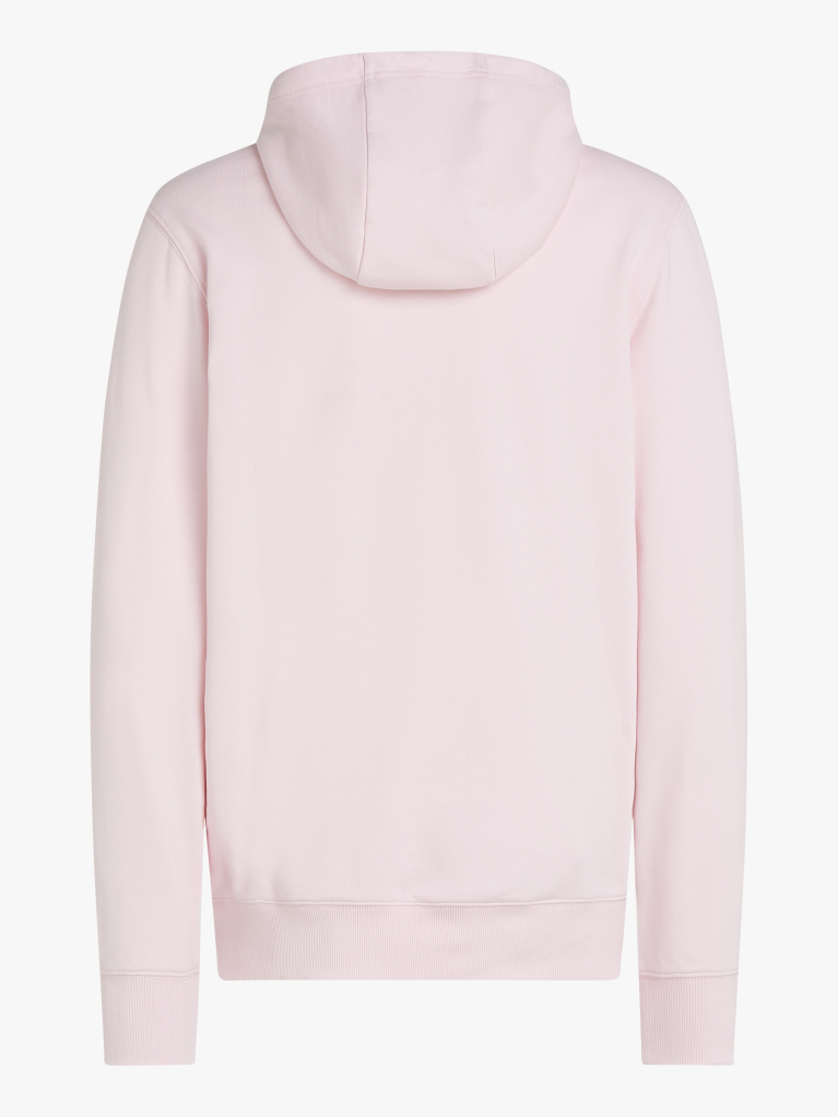 Pink Flag Embroidery Terry Hoody  Men