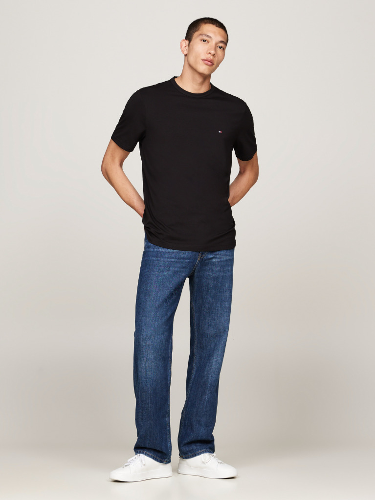 Negru Tricou Moisture Wicking  Barbati
