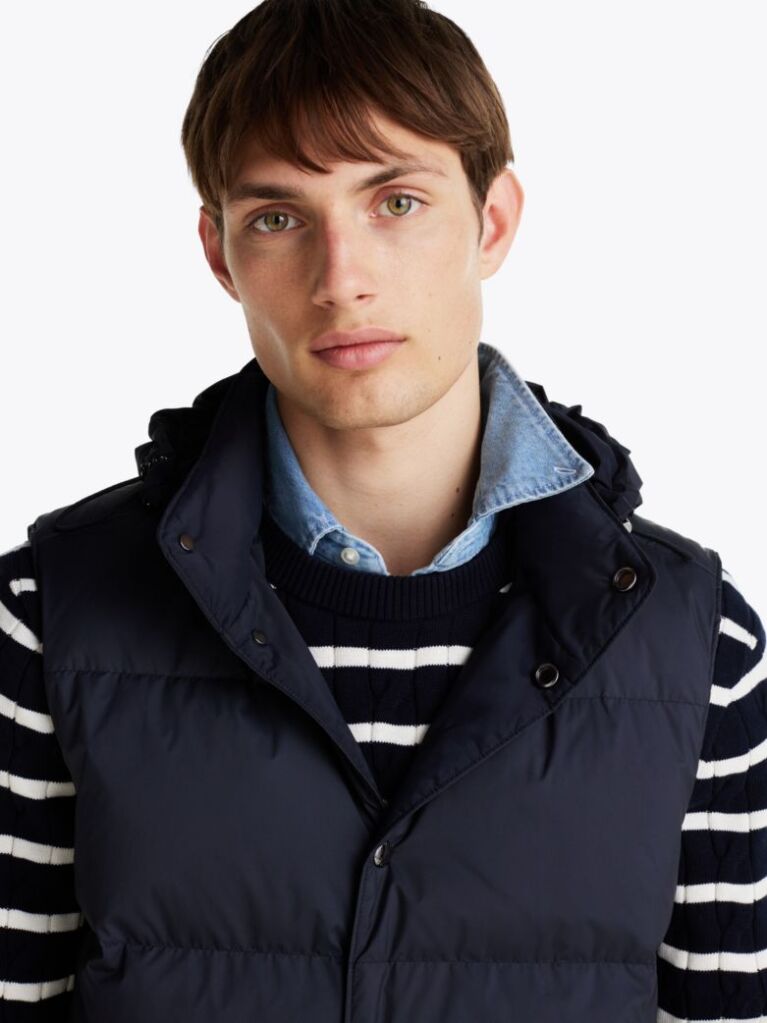 Blue Jacheta Casual Eleganta  Barbati