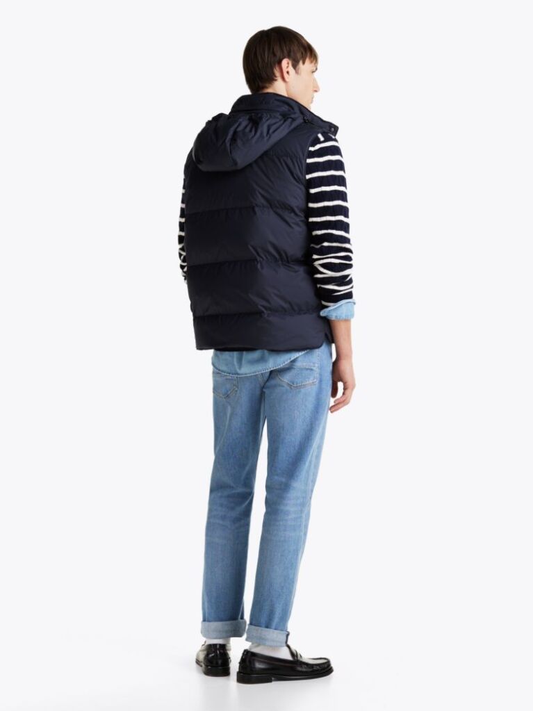 Blue Jacheta Casual Eleganta  Barbati