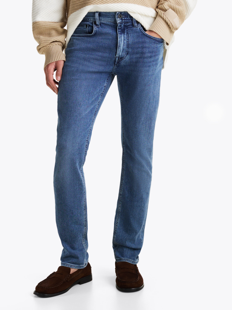 Blue Jeans Slim Drept Bleecker  Barbati