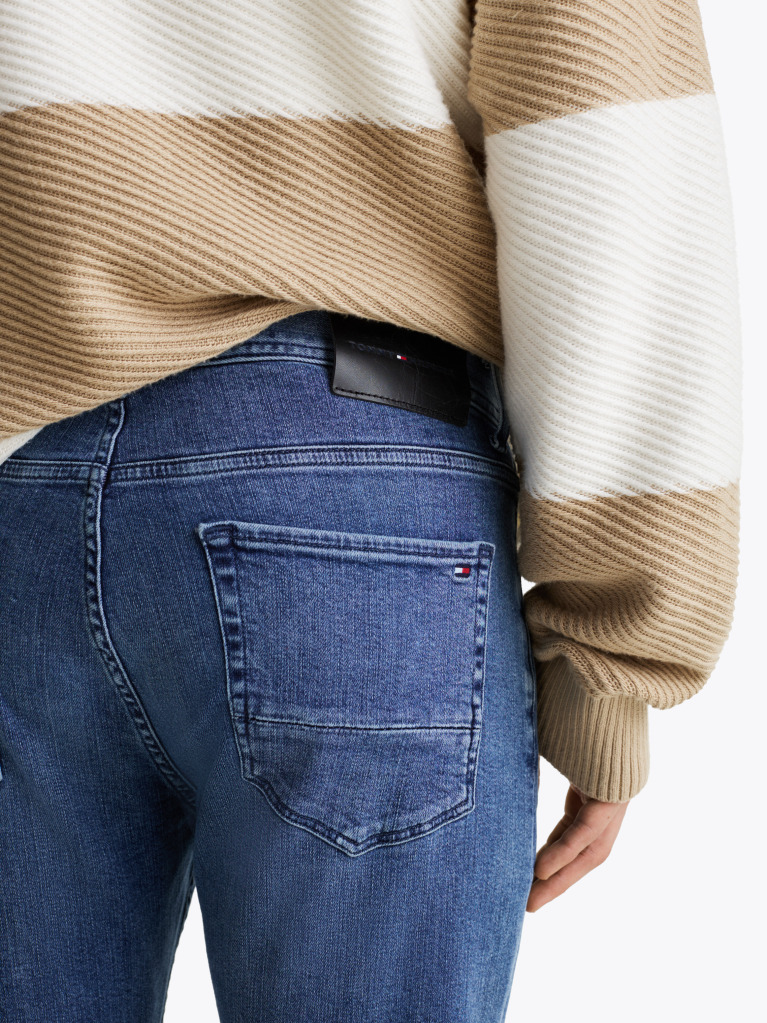 Blue Jeans Slim Drept Bleecker  Barbati