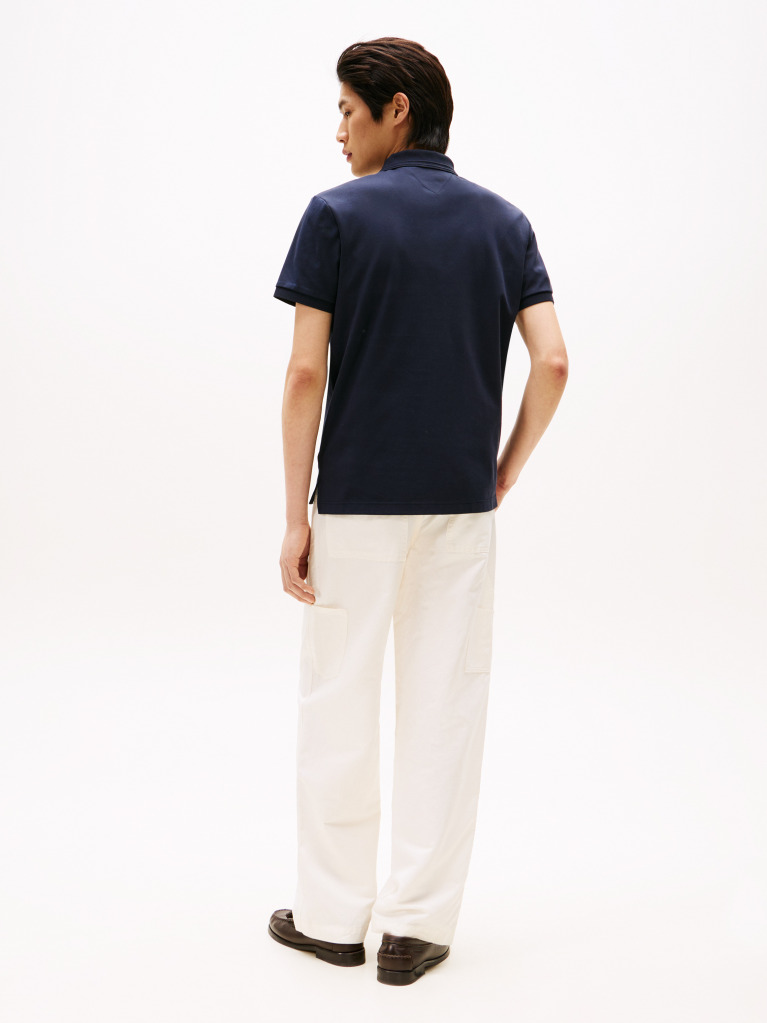 Blue Luxury Interlock Regular Polo Shirt  Men