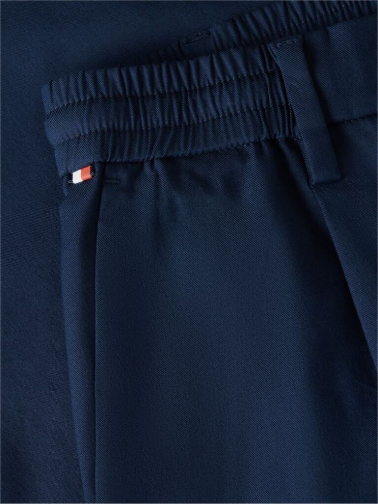 Blue Performance Harlem Tapered Twill Trousers  Men