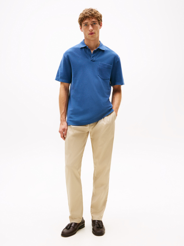 Khaki Performance Harlem Tapered Twill Trousers  Men