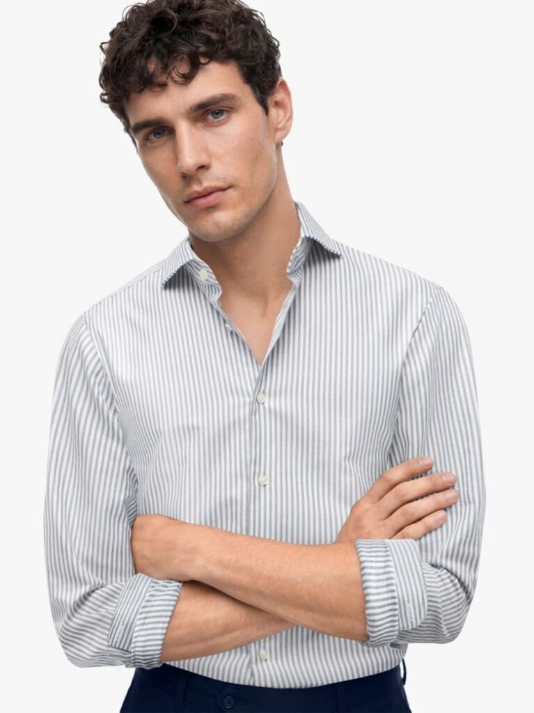 Multi Camasa Oxford Smart Casual Slim  Barbati