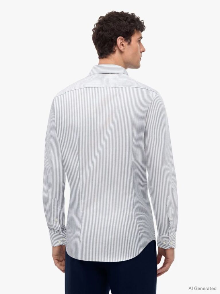 Multi Camasa Oxford Smart Casual Slim  Barbati