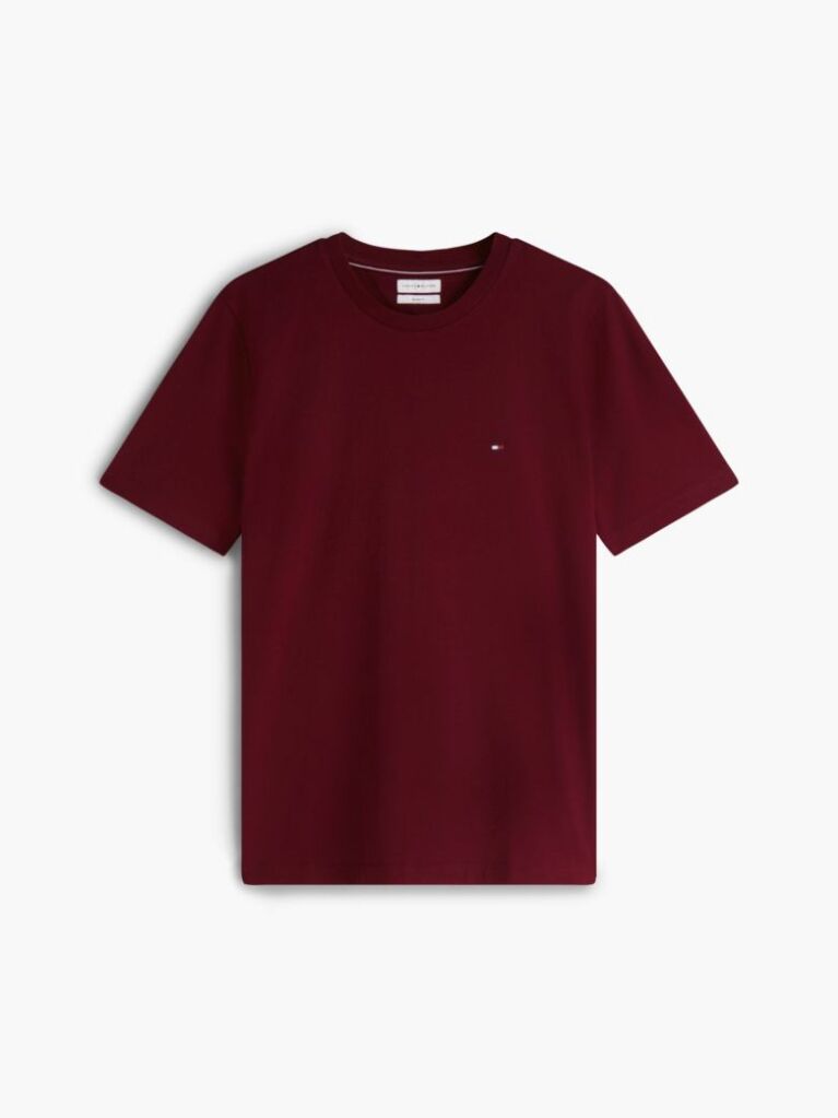 Red Flag Embroidery T-Shirt  Men