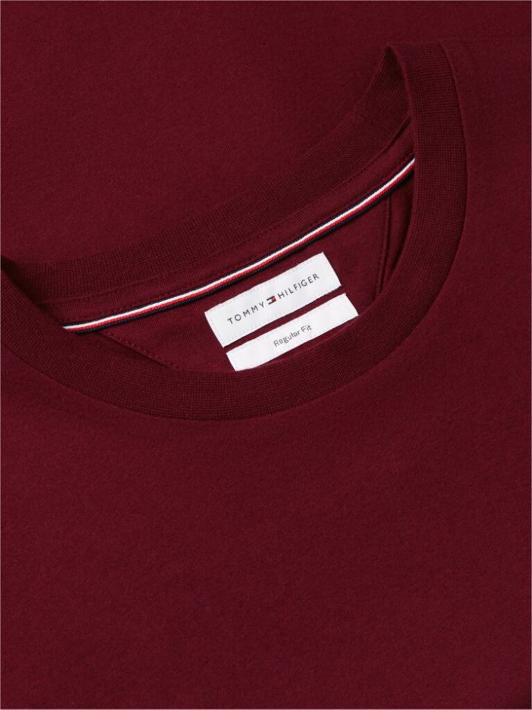Red Flag Embroidery T-Shirt  Men