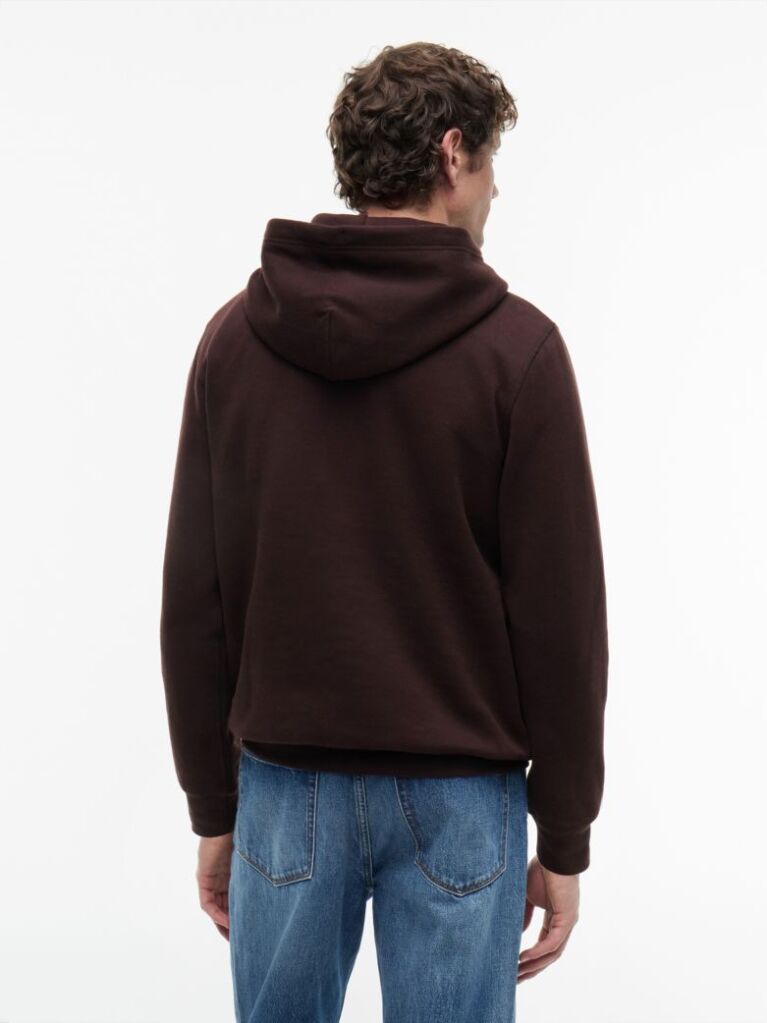Maro Hanorac Din Fleece Cu Broderie Steag  Barbati