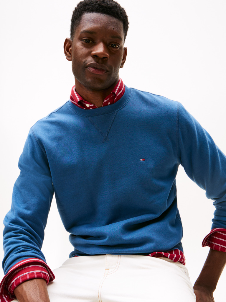 Blue Hanorac Esential Fleece  Barbati