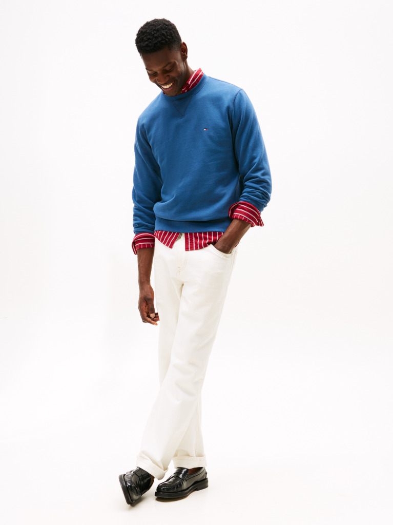 Blue Hanorac Esential Fleece  Barbati