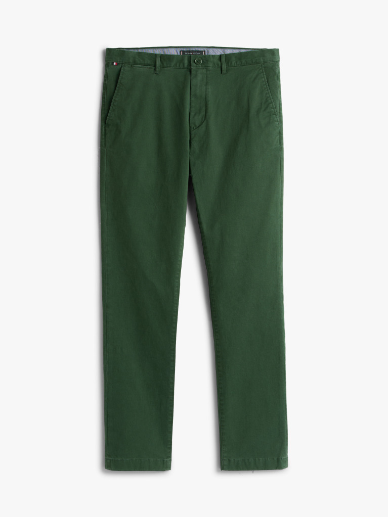 Verde Pantaloni Chino Denton  Barbati