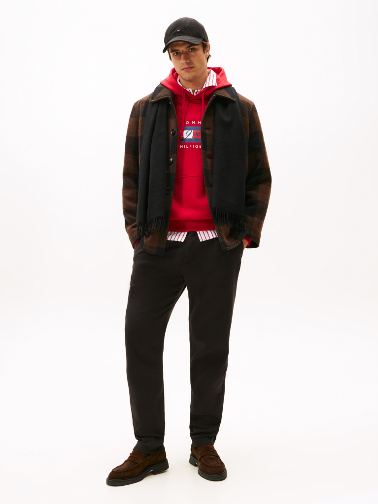 Black Harlem Tapered Pleated Twill Trousers  Men
