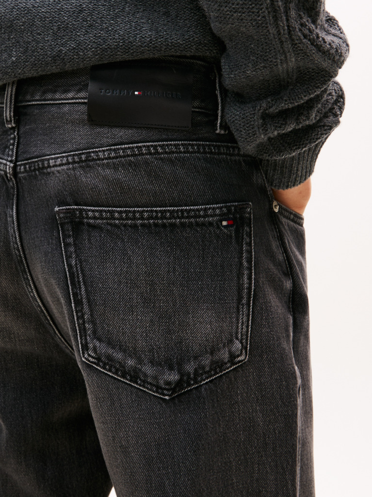 Gri Blugi Harlem Regular Cu Picior Tapered  Barbati