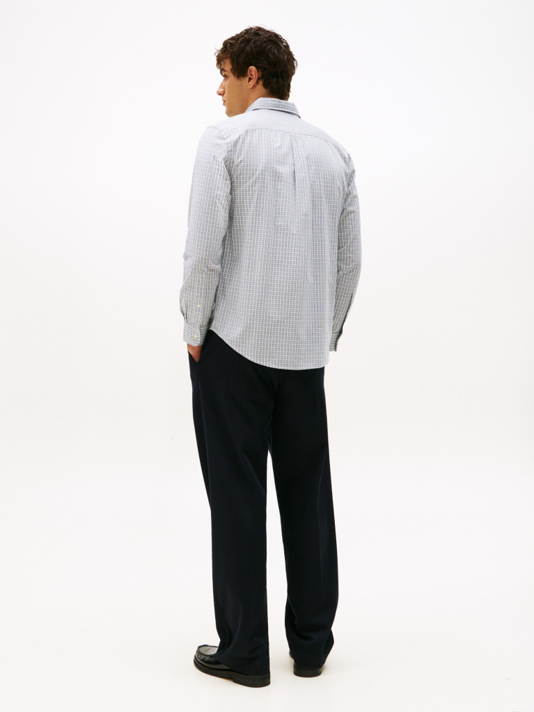 Multi TH Flex Regular Fit Tartan Shirt  Men