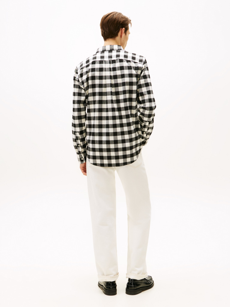 Multi Tonal Buffalo Check Regular Shirt  Men