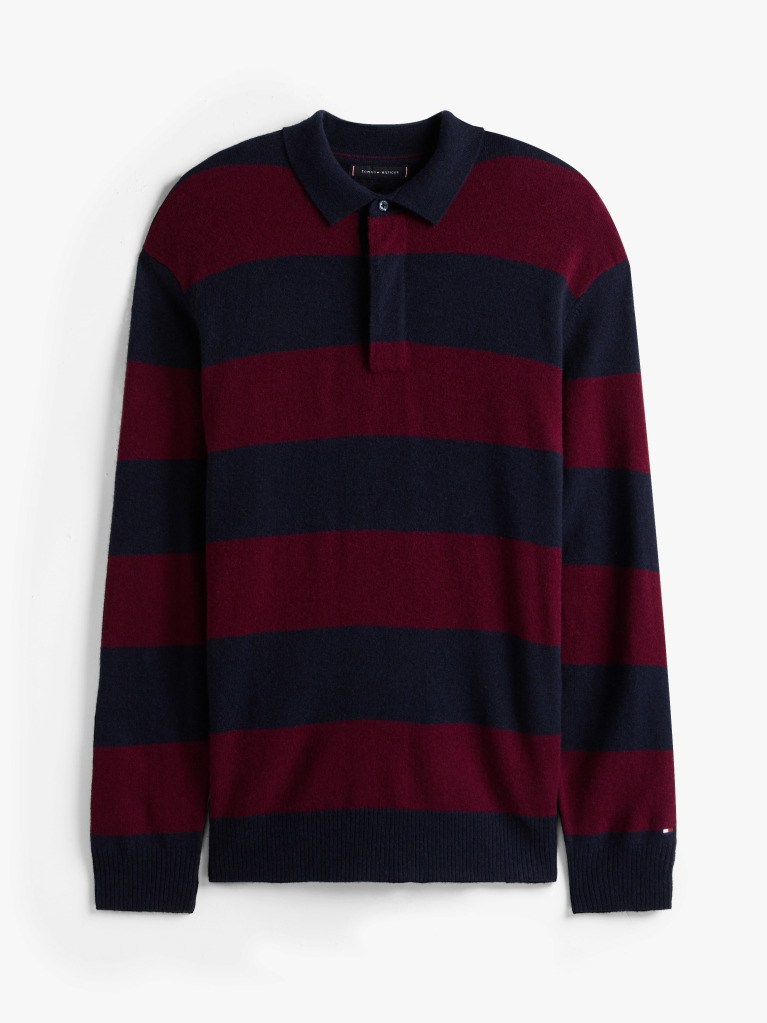 Multi Camasa Rugby Smart Casual Cu Casmir  Barbati