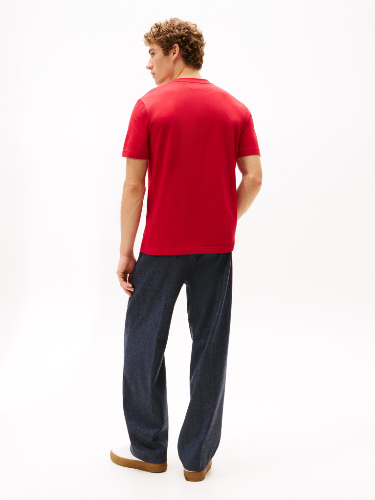 Red Flag Graphic Jersey T-Shirt  Men