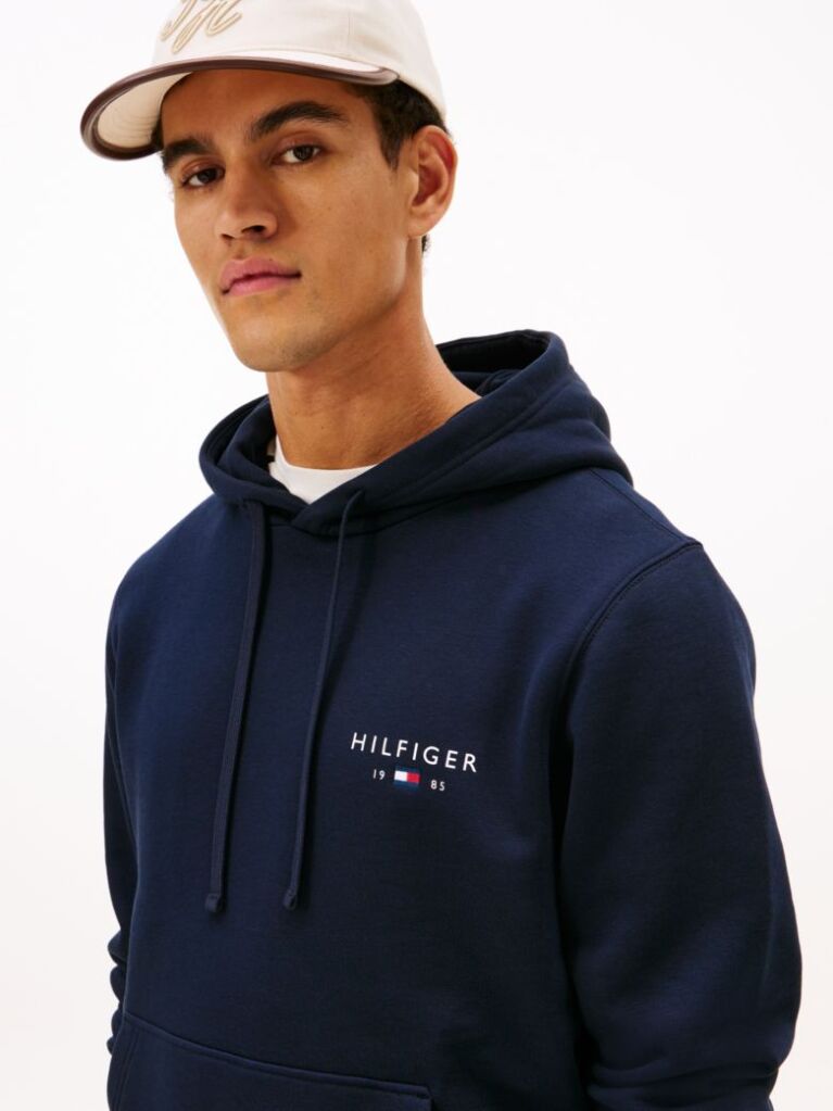 Blue Tommy Hanorac Cu Logo  Barbati
