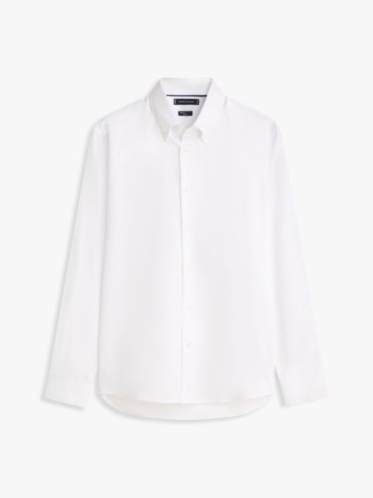 Alb Smart Casual Camasa TH Flex Cu Croiala Regular  Barbati