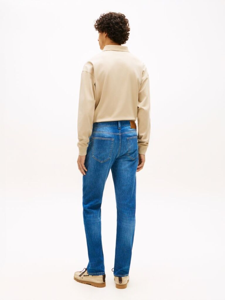 Blue Bleecker Faded Slim Jeans  Men