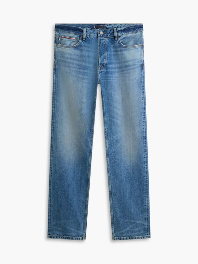 Blue Blugi Dover Selvedge Cu Croiala Regular Dreapta   Barbati