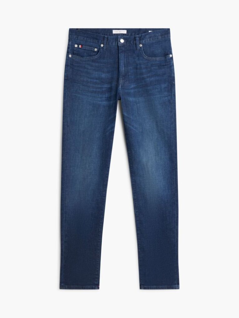 Blue Blugi Bleecker Cu Croiala Slim  Barbati