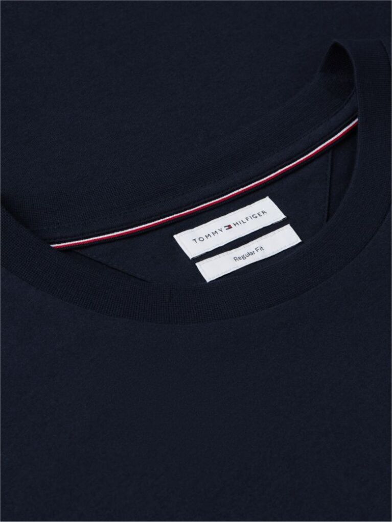 Blue Logo Jersey Crew Neck T-Shirt  Men