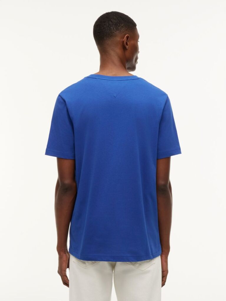 Blue Logo Graphic Jersey T-Shirt  Men